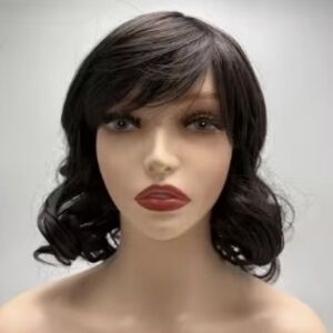 Elegant Brown Wavy Wig